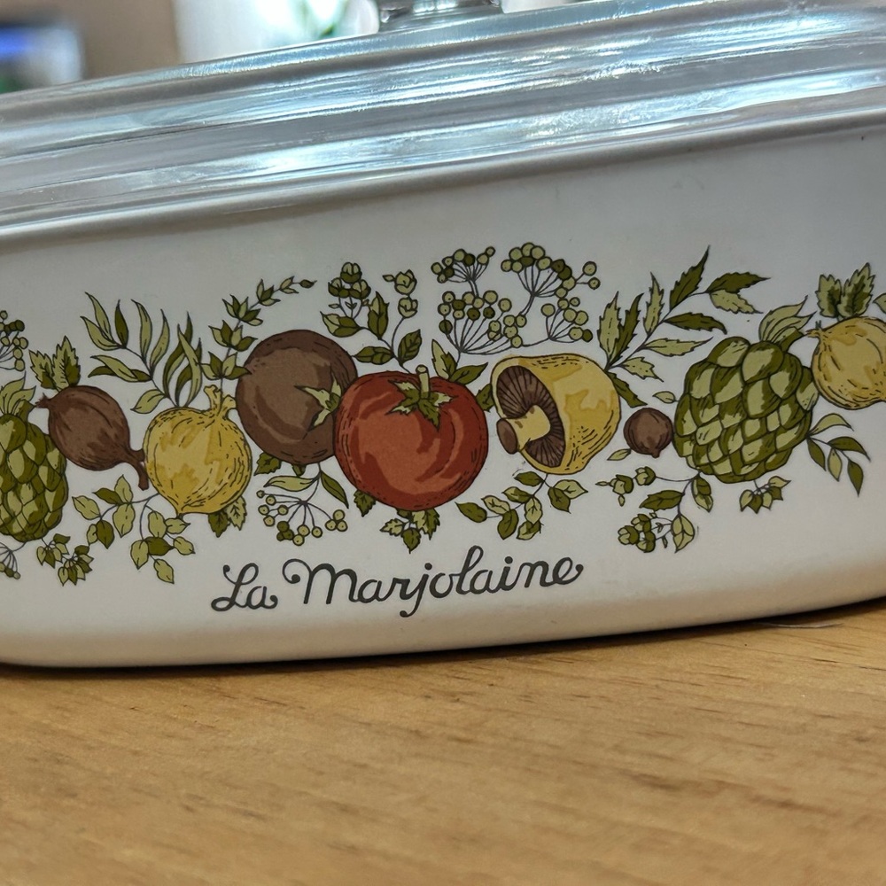 Vintage La Marjolaine Corning Ware